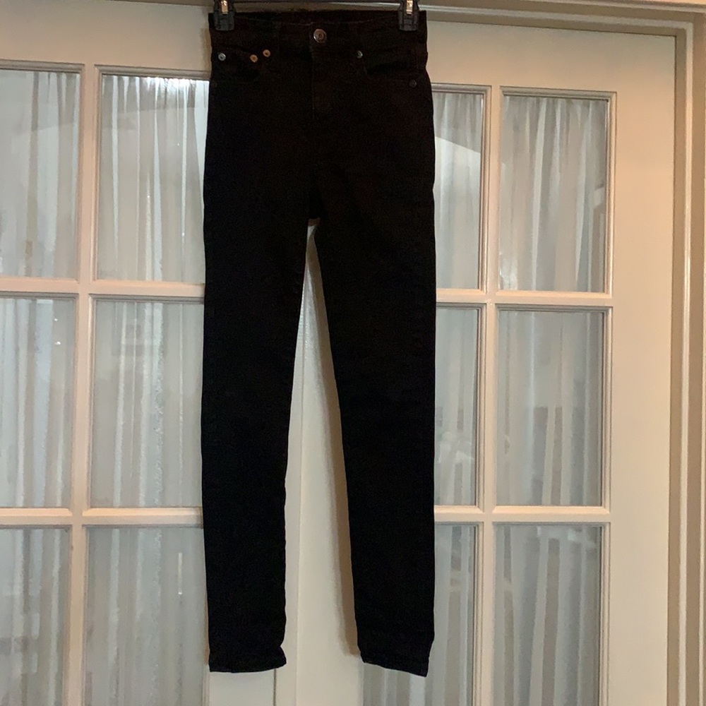 Aeropostale black super high rise ankle jogging Size 0